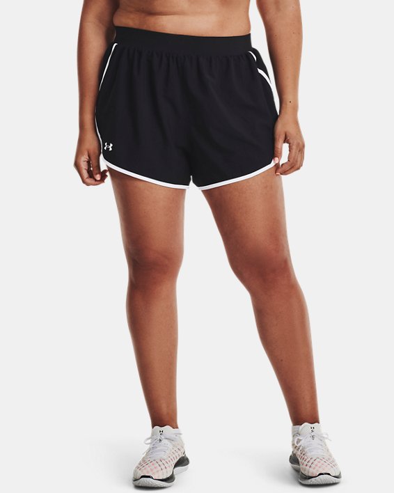 Women's UA Fly-By 2.0 Shorts, Black, pdpMainDesktop image number 0